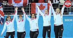 Olympic and Paralympic curling gold medalists honoured