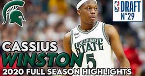 CASSIUS WINSTON HIGHLIGHTS 2019-2020 SEASON MICHIGAN STATE - Top Prospect NBA Draft 2020 (32/60)
