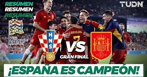 Highlights | Croatia vs. Spain | UEFA Nations League - Final | TUDN