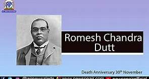 Romesh Chandra Dutt