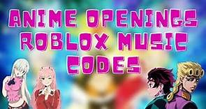 Top 30 Anime Roblox Music Codes/ID(S)