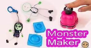 Monster High Maker Machine Create A Frankie Stein Mini Doll Craft Toy Playset - Cookieswirlc Video
