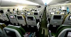 Ethiopian Airlines Boeing 787 Dreamliner in FRA - Economy Class cabin