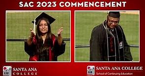 Santa Ana College Commencement Ceremony