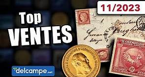 Les + BELLES VENTES Delcampe (novembre 2023) | Les objets de collection de la marketplace