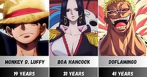 Every One Piece Main Character's Age