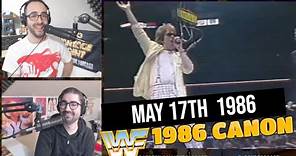 1986 Canon - WWF Championship Wrestling 05 17 86