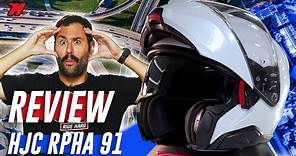 Review casco HJC RPHA 91, ¿el mejor casco de moto MODULAR? 🔝