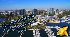 Coconut Grove in 4K | Miami | Florida | Neighborhood Tour