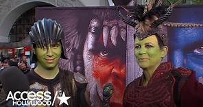 Jamie Lee Curtis & Son Attend 'Warcraft' Premiere In Cosplay | Access ...