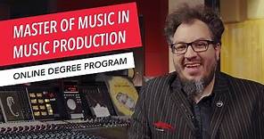 Master of Music in Music Production | Program Overview | Berklee Online | Graduate Degree