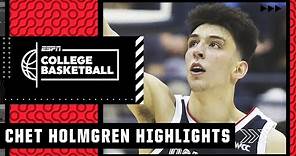Chet Holmgren scores SEASON-HIGH 23 PTS in Gonzaga’s W over San Diego | ESPN College Basketball