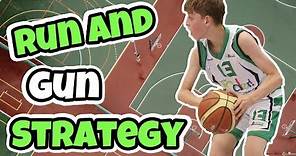 Youth Basketball Offensive Strategy | Run and Gun Basketball Offense