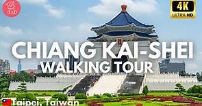 Chiang Kai-shek Memorial Hall 🇹🇼 Taipei, Taiwan🚶🏻‍♂️Walking Tour 4K HD