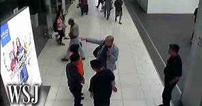 The Moment Kim Jong Nam Was Attacked: CCTV Footage