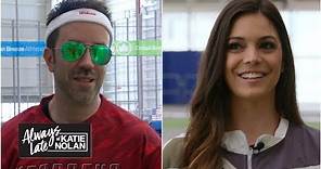 Fans who bragged about their 40 times run actual 40-yard dashes | Always Late with Katie Nolan