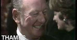 Sir.John Gielgud interview | Film Premier | Lost Horizon | 1973