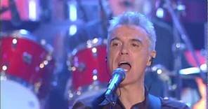 Talking Heads Perform "Burning Down the House" at the 2002 Inductions