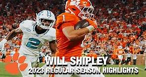 Will Shipley 2023 Regular Season Highlights | Clemson RB