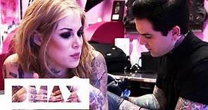 Kat Von D Gets A Tattoo Of Singer Johnette Napolitano | LA Ink