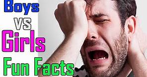13 Fun Facts About Boys vs Girls | Things to know
