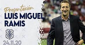 Presentación de Luis Miguel Ramis como técnico blanquiazul