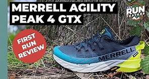 Merrell Agility Peak 4 Gore-Tex First Run Review: The solid trail shoe gets a waterproof update