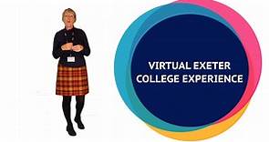 How does the Virtual Exeter College Experience work?