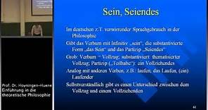 Metaphysik: Sein und Seiendes