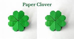 Paper Four Leaf Clover | Origami Clover | Lucky Clover