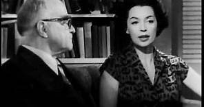 Lilli Palmer interviews Thornton Wilder in 1952