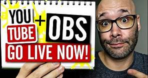 How To Live Stream On YouTube With OBS | Fast Start Guide