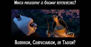 Buddhism, Confucianism, and Daoism (Taoism) in Kung Fu Panda (UPDATED)