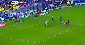 Gol de F. Navarro | Cruz Azul 0 - 1 León | Copa MX - Apertura 2018