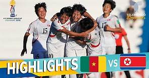 Camerún vs. RDP de Corea: 1-2 Goals & Highlights | Mundial Femenina Sub-17 | Telemundo Deportes