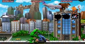 Rampage World Tour arcade 3 player Netplay 60fps