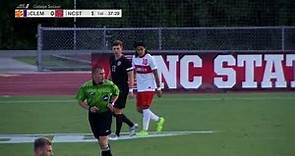 2017.09.08 #3 Clemson Tigers at NC State Wolfpack Men's Soccer