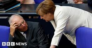 Wolfgang Schäuble: Merkel's no-nonsense finance minister dies aged 81