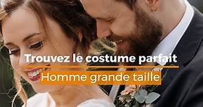 Size Factory : Collection de Costumes de mariage pour Homme Grande Taille