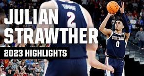 Julian Strawther 2023 NCAA tournament highlights