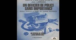 Laurent Petitgirard ‎– Un Officier De Police Sans Importance