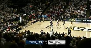 Adrian Baldwin Jr. buries 3-pointer against Richmond Spiders