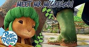@Peter Rabbit - Meet Mr. McGregor! | Trouble In The Garden Alert ...