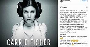 《星戰》「莉亞公主」Carrie Fisher辭世　終年60歲 - The News Lens 關鍵評論網