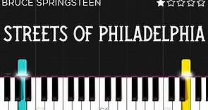 Bruce Springsteen - Streets of Philadelphia | EASY Piano Tutorial