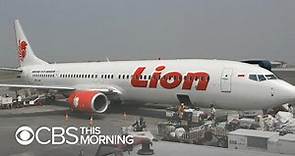 Lion Air plane crashes off Indonesia with 189 on board