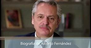 Biografía de Alberto Fernández