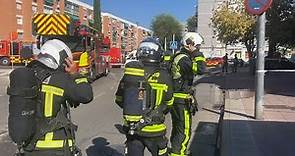 Un incendio en un garaje obliga a desalojar un edificio de Torrejón (Madrid)