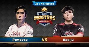 Clash Royale en Gamergy - Pompeyo vs Beniju - TERCER Y CUARTO PUESTO - #GamergyMasters