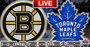 Boston Bruins vs Toronto Maple Leafs LIVE Stream Game Audio | NHL LIVE Stream Gamecast & Chat